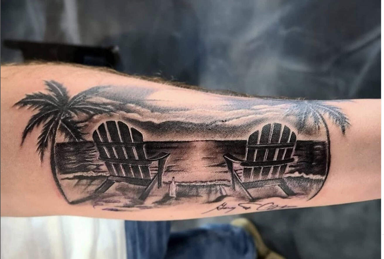 Memorial Tattoo for Dad