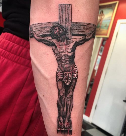 Orthodox Crucifixion Tattoo