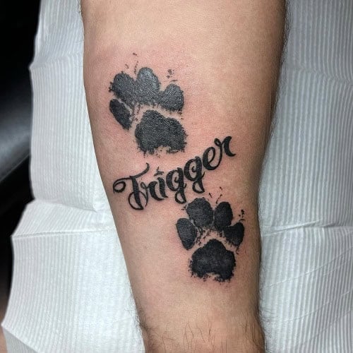 Pet Memorial Tattoo