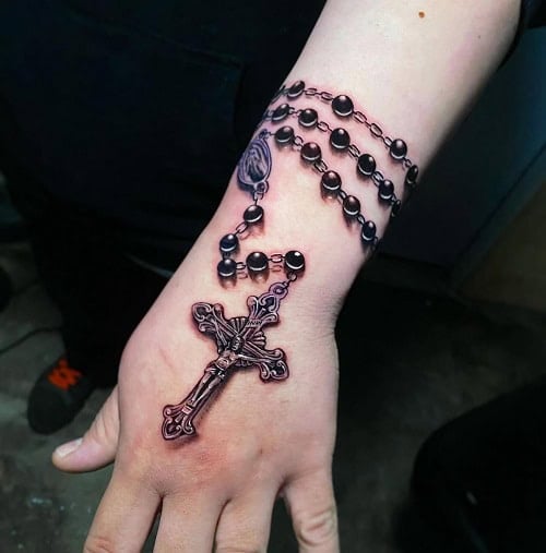 Rosary Tattoo