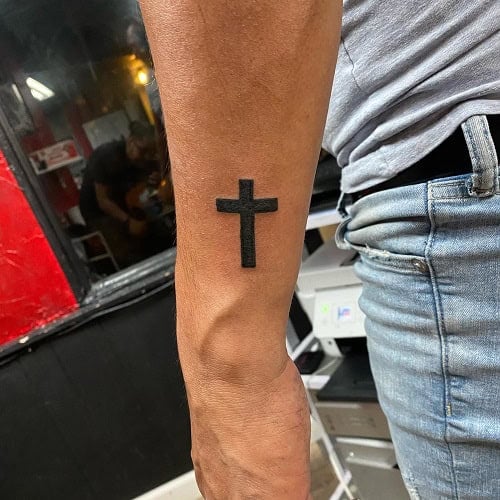 Small Religious Tattoo