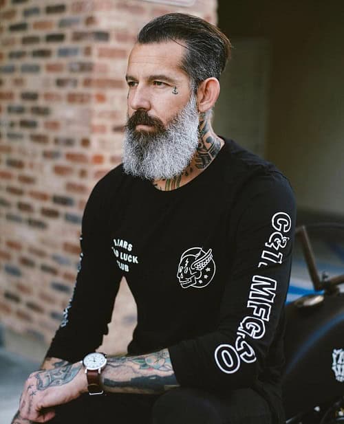 Two-Tone Long Beard