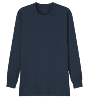 Uniqlo Men Heattech Crew Neck Long-Sleeve T-Shirt