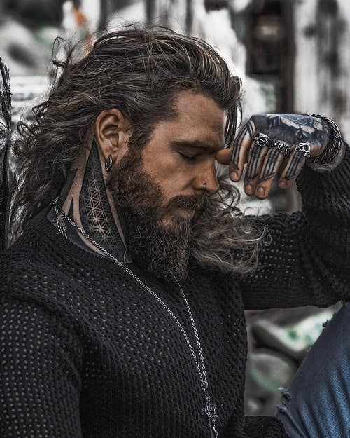 Viking Ducktail Beard