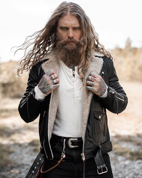 Wild And Carefree Long Beard