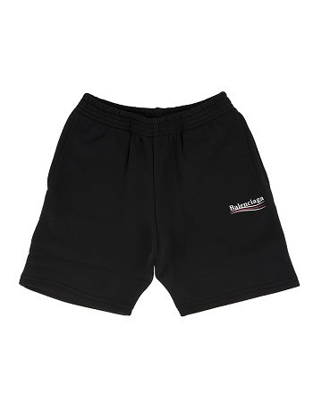 Balenciaga Men's Political Campaign Shorts In Black
