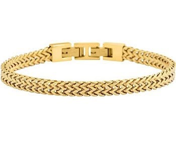 Geoffrey Beene Double Franco Chain Bracelet