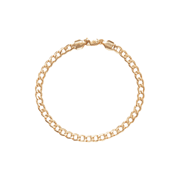 Mejuri Flat Curb Chain Bracelet