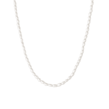 Mejuri Tiny Pearl Necklace