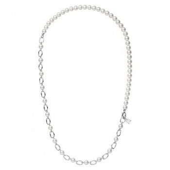 Mikimoto M Code Liberté Akoya Cultured Pearl Necklace
