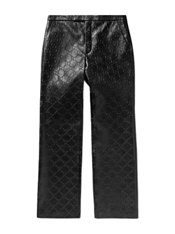 Gucci GG Print Leather Pant