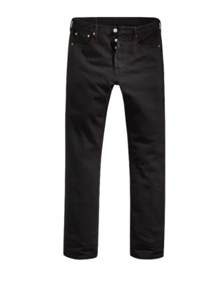 Levi 501 Black Jeans for Men