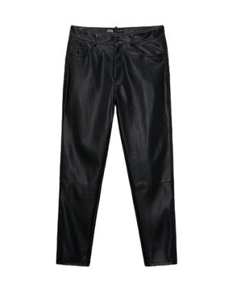 Zara Faux Leather Pants