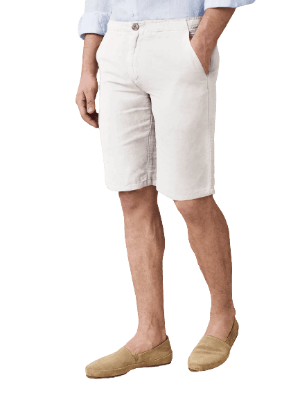Luca Faloni Panarea Linen-Cotton Shorts