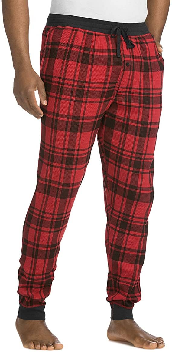 Hanes Men’s Waffle Knit Jogger Pant