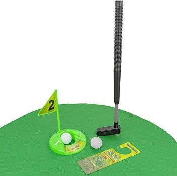 Potty Putter Toilet Time Golf Game