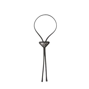 Prada Saffiano Leather Bolo Tie