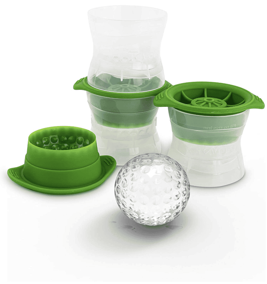Golf ball ice molds
