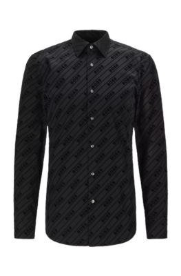 Hugo Boss Cotton Slim Fit Shirt 