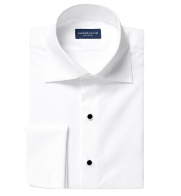 Thomas Mason White Royal Shirt