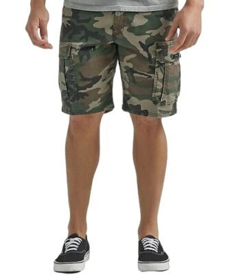 WRANGLER Men's Five Star Premium Cargo Short in Camo