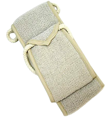 Aquis Double-sided Exfoliating and Cleansing Back Scrubber 