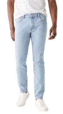 Man wearing Frank and Oak Skinny Fit Jean