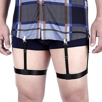Kedofe Adjustable Garter Shirt Stays