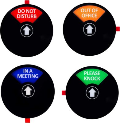 Kichwit Privacy Door Sign