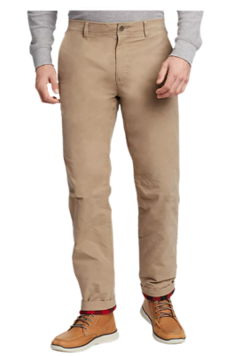 Lee Men’s Fleece And Flannel Lined Relaxed-Fit Straight-Leg Jeans