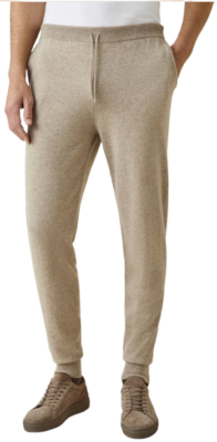 A pair of Luca Faloni Pure Cashmere Joggers
