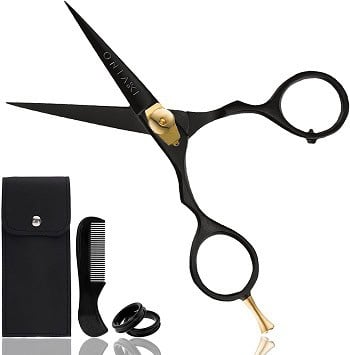 Ontaki Japanese 5.5” Steel Beard Scissors