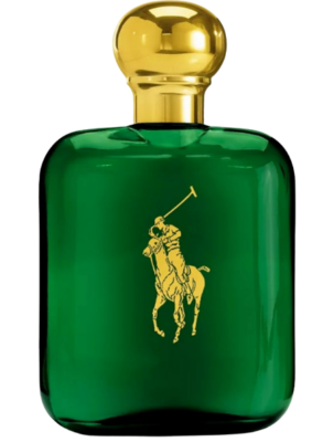 A bottle of Polo Green By Ralph Lauren