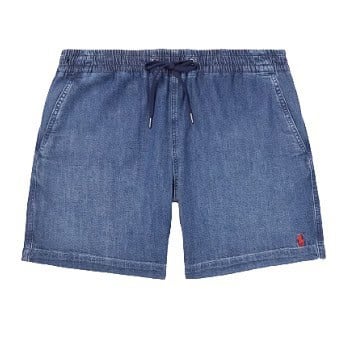 Ralph Lauren Drawstring Denim Shorts