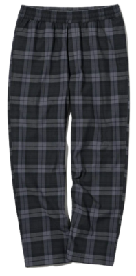 A pair of Uniqlo Flannel Easy Pants