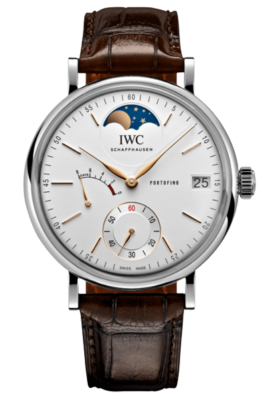 IWC Schaffhausen Portofino Hand-Wound Moon Phase Watch 
