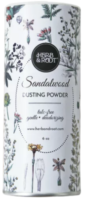 Herb & Root  Scented Body Dusting Powder