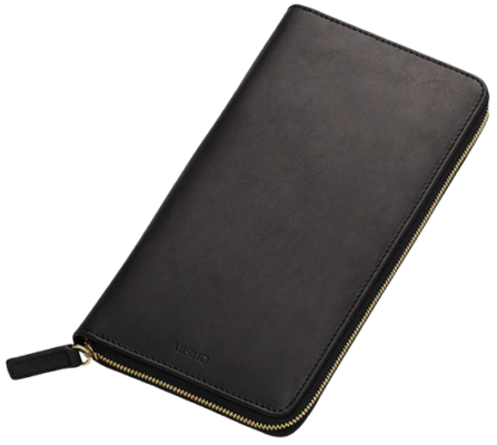 Mismo Black Travel Wallet