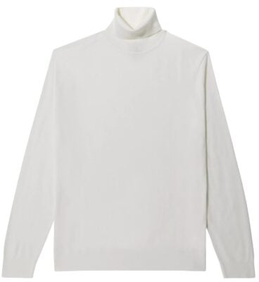 Moss Bross Winter White Turtleneck