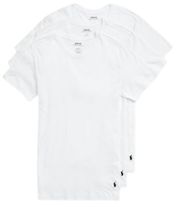 Ralph Lauren Slim Crewneck 3-Pack