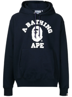 A Bathing Ape College Pullover Hoodie