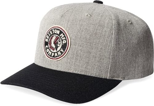 Brixton Rival Medium Profile Adjustable Snapback Hat