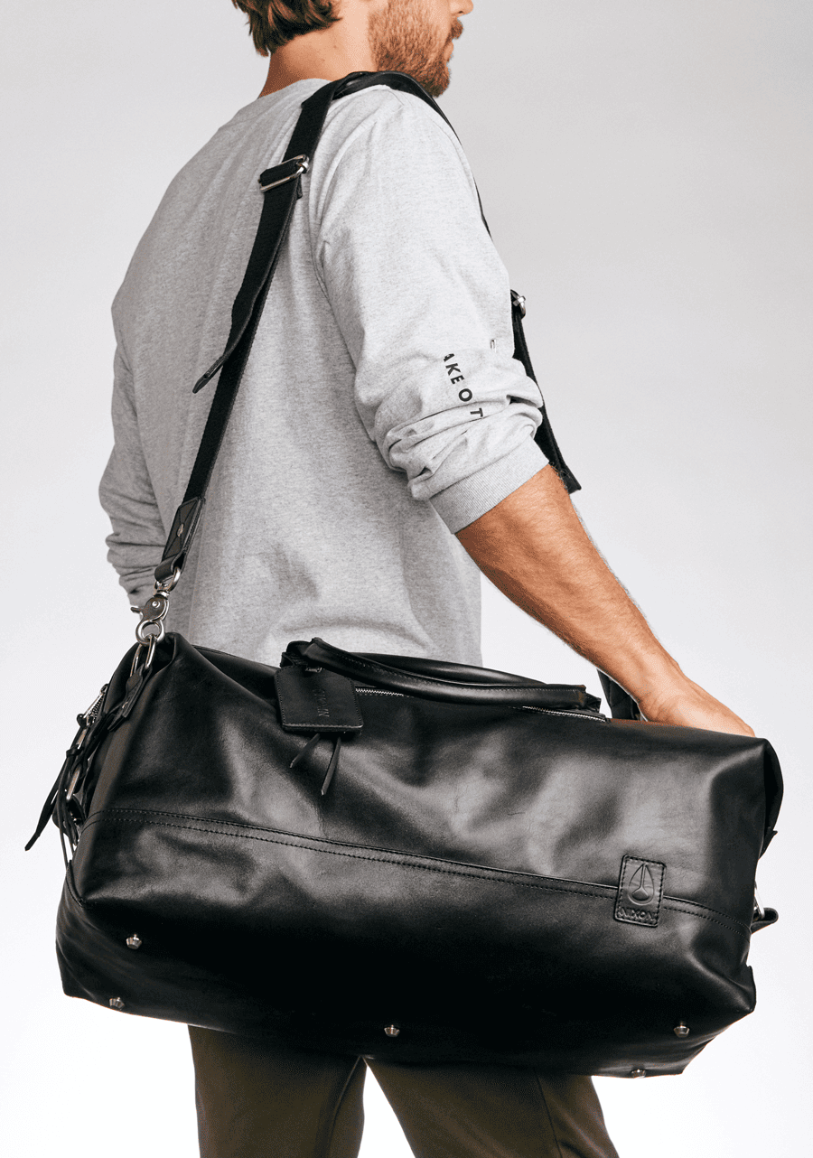 man holding a bag