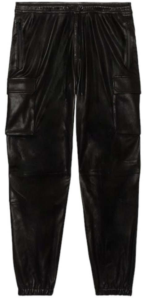 Frame Cargo Leather Pant