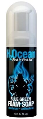 H2Ocean Blue Green Foam Soap