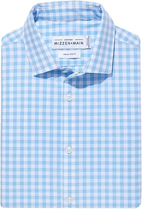 Mizzen+Main's Leeward Antimicrobial Dress Shirt