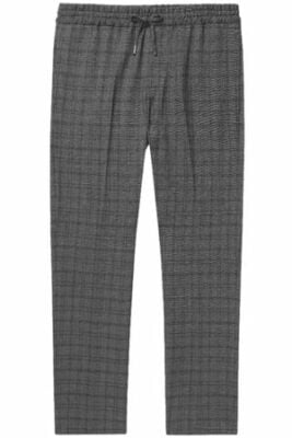 Mr. Porter Tapered Checkered Virgin Wool Drawstring Golf Trousers