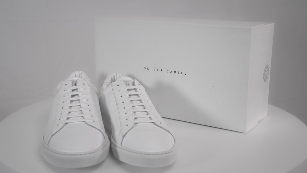 Oliver Cabell low 1 close up against all white background