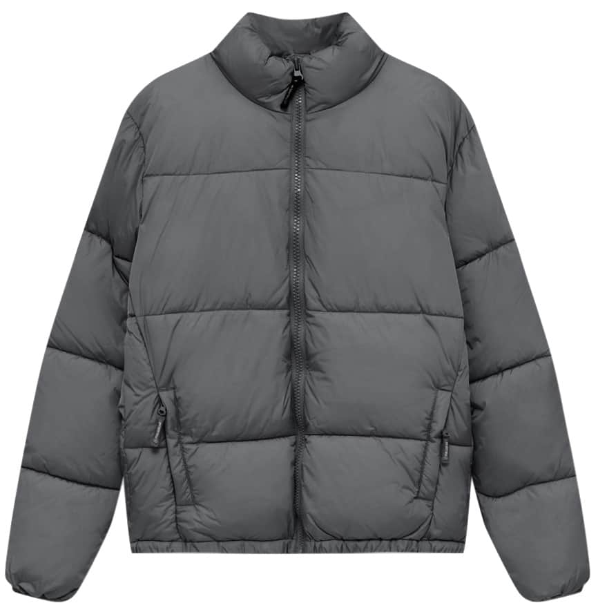 Pull and Bear Puffer Jacket For Men