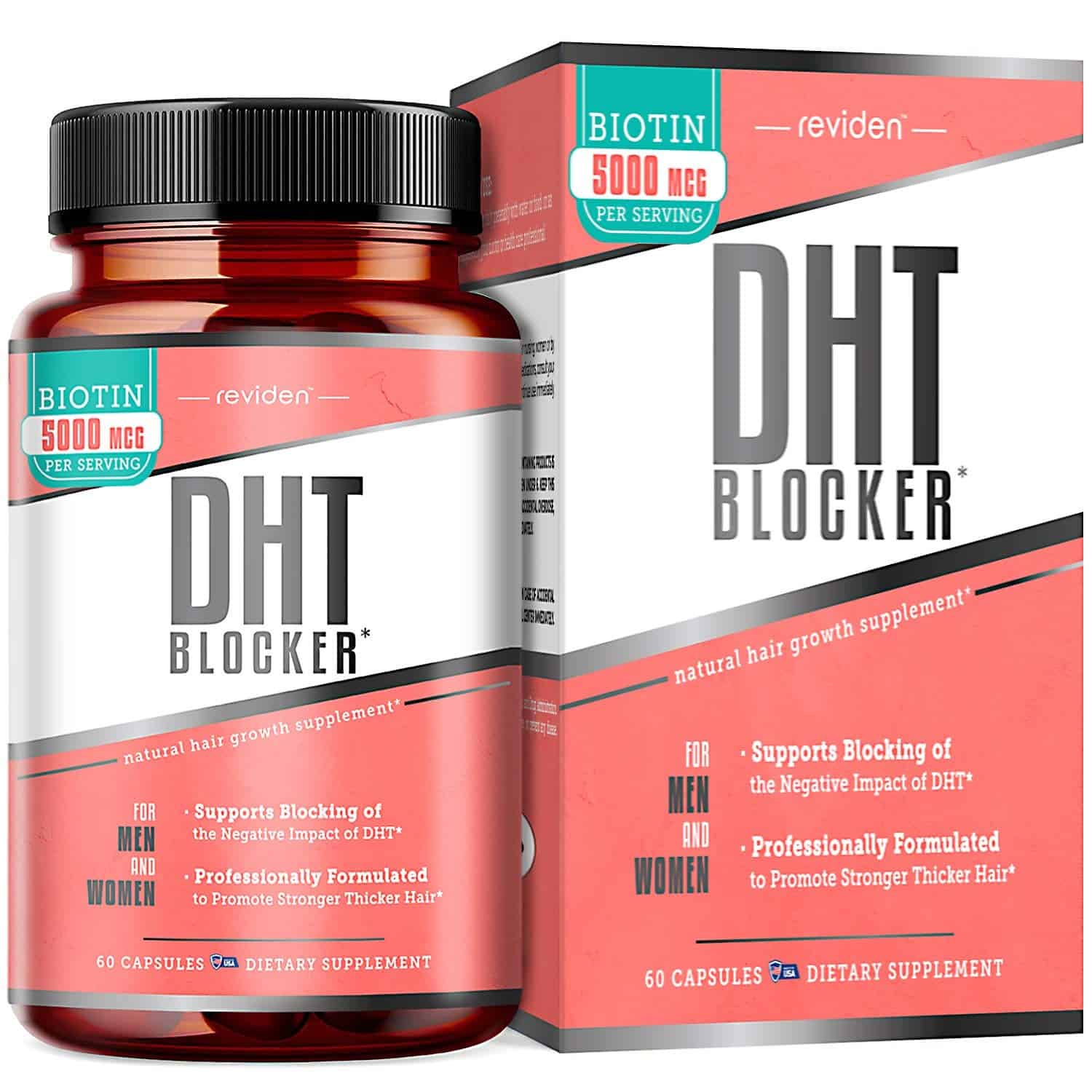 Reviden DHT Blocker Natural Hair Growth Supplement